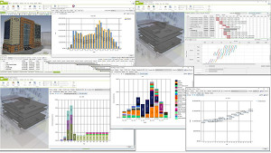 Építési projektek menedzseléshez való Bexel Manager 5D BIM költséggazdálkodási program funkciója: Erőforrás gazdálkodás
